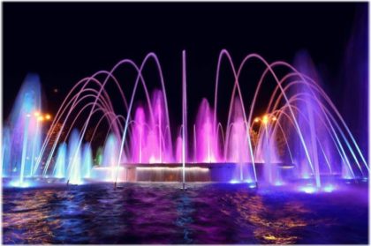Поющие фонтаны в Анапе
