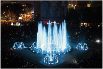 фонтан Театральный в Краснодаре