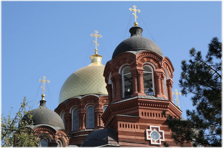 фото куполов кафедрального собора Краснодара